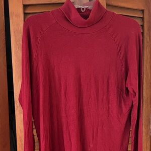 Red Turtleneck Sweater